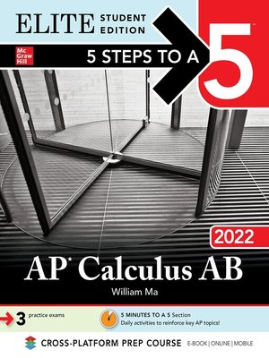 cover image of 5 Steps to a 5: AP Calculus AB 2022
